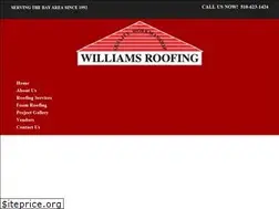 Sites similar to williamsroofing.net