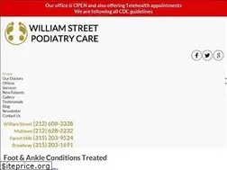 Sites similar to williamstreetpodiatry.com