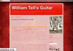 Sites similar to williamtellsguitar.blogspot.com
