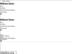 Sites similar to williamyunchen.com