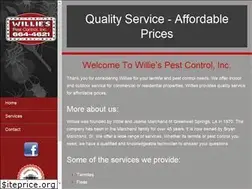 Sites similar to williespestcontrol.com