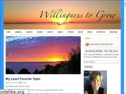 Sites similar to willingnesstogrow.com