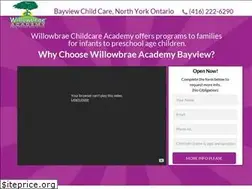 Sites similar to willowbraechildcarebayview.com