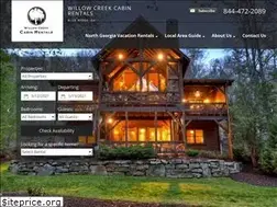 Sites similar to willowcreekcabinrentals.com