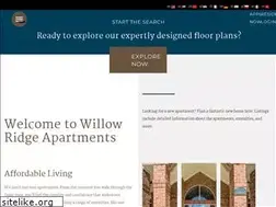 Sites similar to willowridgeapts.com