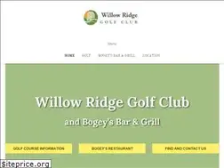 Sites similar to willowridgegolfclub.com