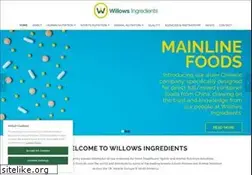 Sites similar to willowsingredients.com