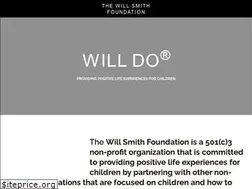 Sites similar to willsmithfoundation.org
