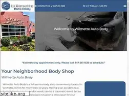 Sites similar to wilmetteautobody.com