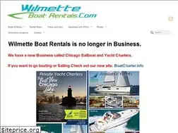 Sites similar to wilmetteboatrentals.com