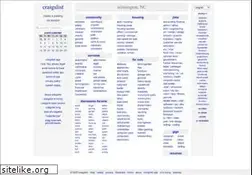 Sites similar to wilmington.craigslist.org
