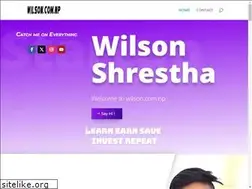 Sites similar to wilson.com.np