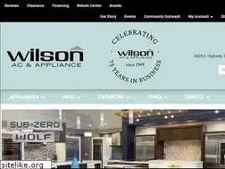 Sites similar to wilsonappliance.com