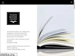 Sites similar to wilsonbookgallery.com