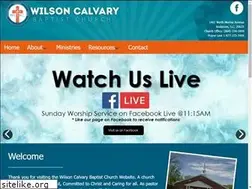 Sites similar to wilsoncalvarybc.org