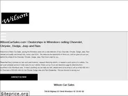 Sites similar to wilsoncarsales.com
