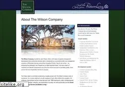 Sites similar to wilsoncompany.com