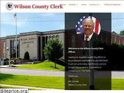 Sites similar to wilsoncountyclerk.com