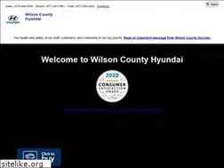 Sites similar to wilsoncountyhyundai.com