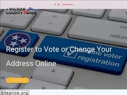 Sites similar to wilsoncountyvotes.com