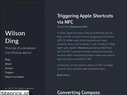 Sites similar to wilsonding.com