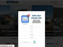 Sites similar to wilsonequipment.com