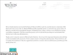 Sites similar to wilsonfamilydental.com