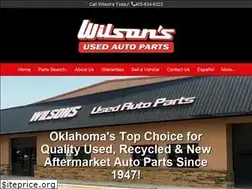 Sites similar to wilsonfordautoparts.com