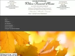 Sites similar to wilsonfuneralhome.ca