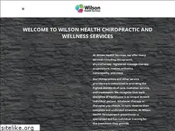 Sites similar to wilsonhealth.ca