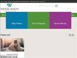 Sites similar to wilsonhealth.org