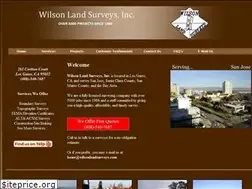 Sites similar to wilsonlandsurveys.com