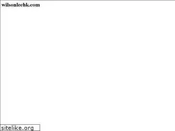 Sites similar to wilsonleehk.com