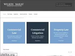 Sites similar to wilsonmckay.co.nz