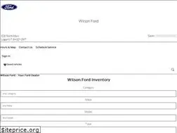 Sites similar to wilsonmotorford.com