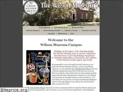 Sites similar to wilsonmuseum.org