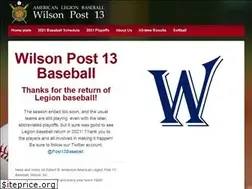 Sites similar to wilsonpost13.com