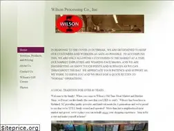 Sites similar to wilsonprocessing.com