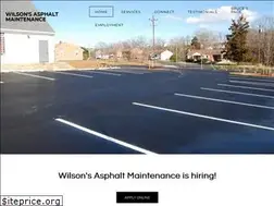 Sites similar to wilsonsasphalt.com
