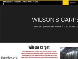 Sites similar to wilsonscarpetstore.com