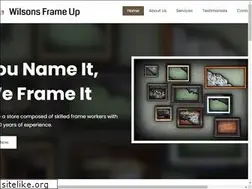 Sites similar to wilsonsframe-up.com