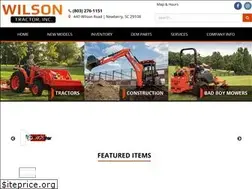 Sites similar to wilsontractorsc.com
