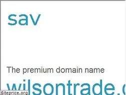Sites similar to wilsontrade.com