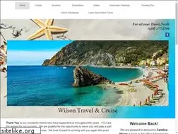 Sites similar to wilsontravelandcruise.com