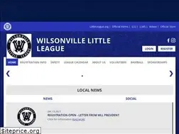 Sites similar to wilsonvillelittleleague.org