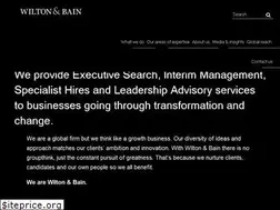Sites similar to wilton-bain.com
