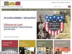 Sites similar to wiltonhistorical.org