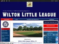Sites similar to wiltonlittleleague.org