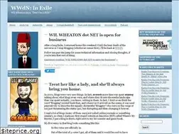Sites similar to wilwheaton.typepad.com