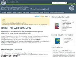 Sites similar to wim.uni-koeln.de